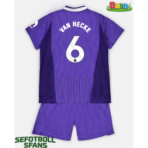 Tottenham Hotspur Jan Paul van Hecke #6 Tredjeställ Barn 2026-27 Kortärmad (+ Korta byxor) Tottenham Hotspur Jan Paul van Hecke #6 Tredjeställ Barn 2026-27 Kortärmad (+ Korta byxor)